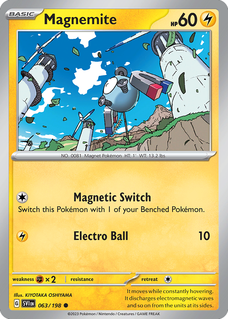 Magnemite – Scarlet & Violet