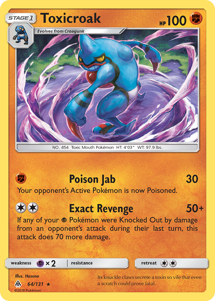 Toxicroak – Forbidden Light