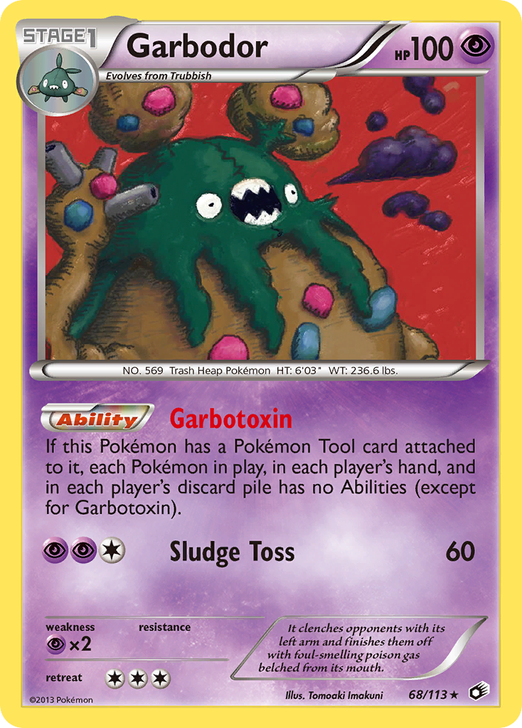 Garbodor – Legendary Treasures