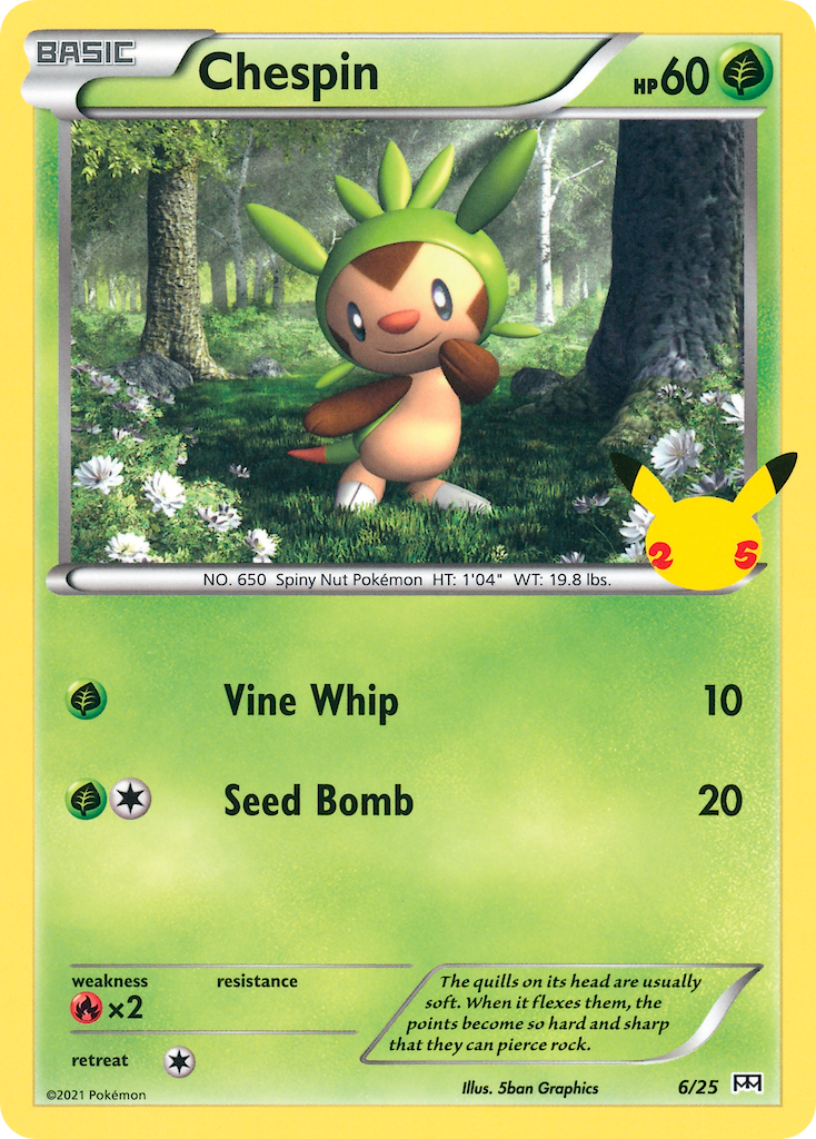 Chespin – McDonald's Collection 2021