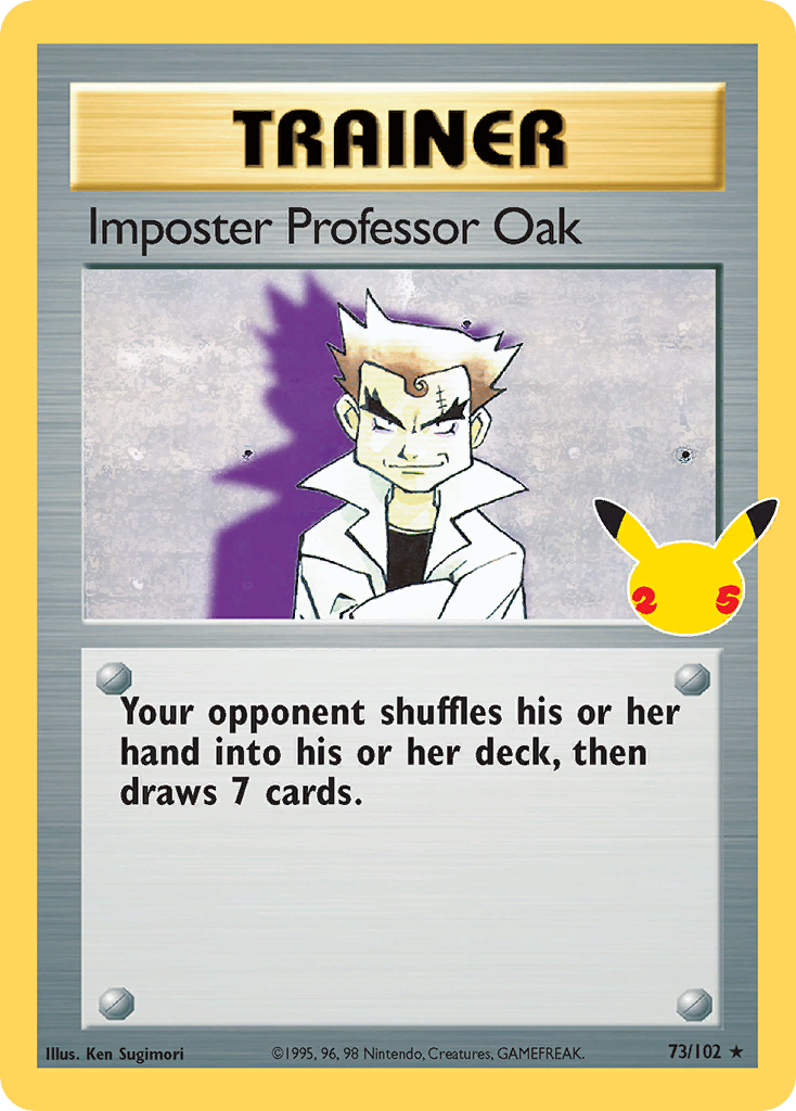 Imposter Professor Oak – Celebrations: Classic Collection