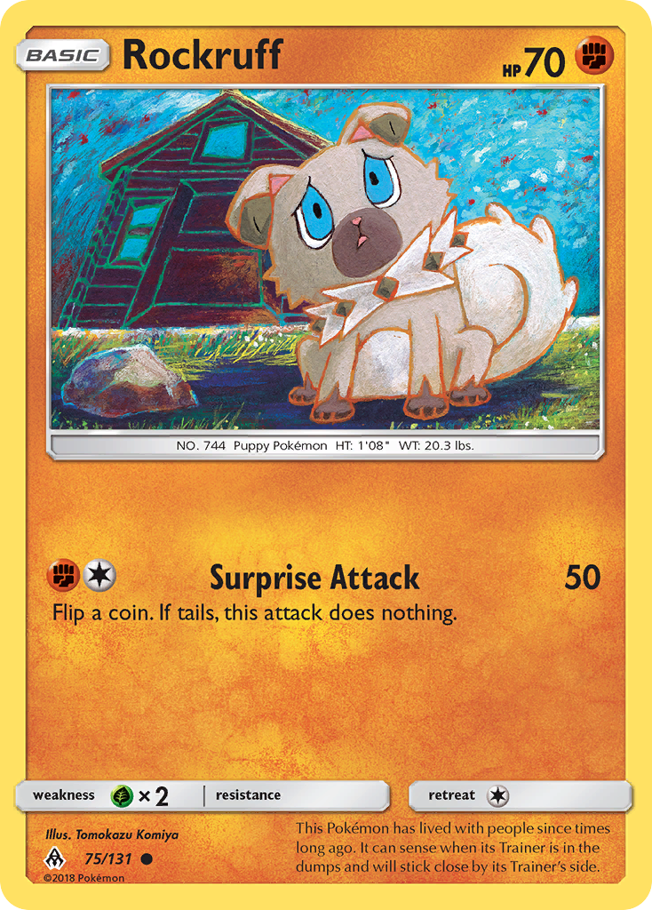 Rockruff – Forbidden Light