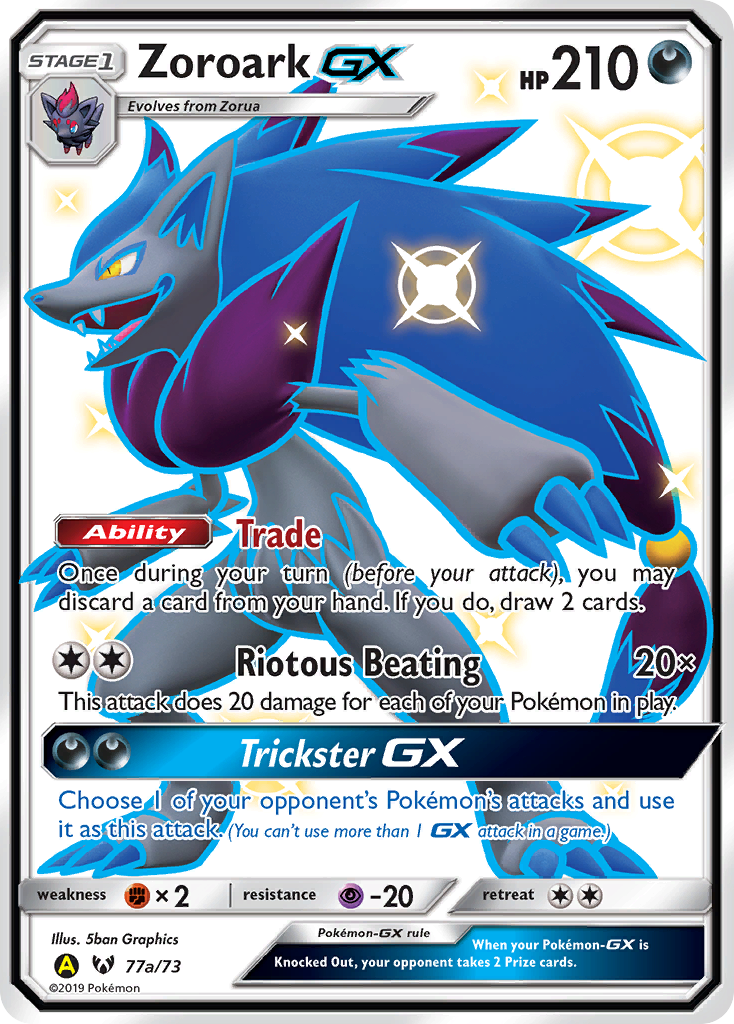 Zoroark-GX – Shining Legends