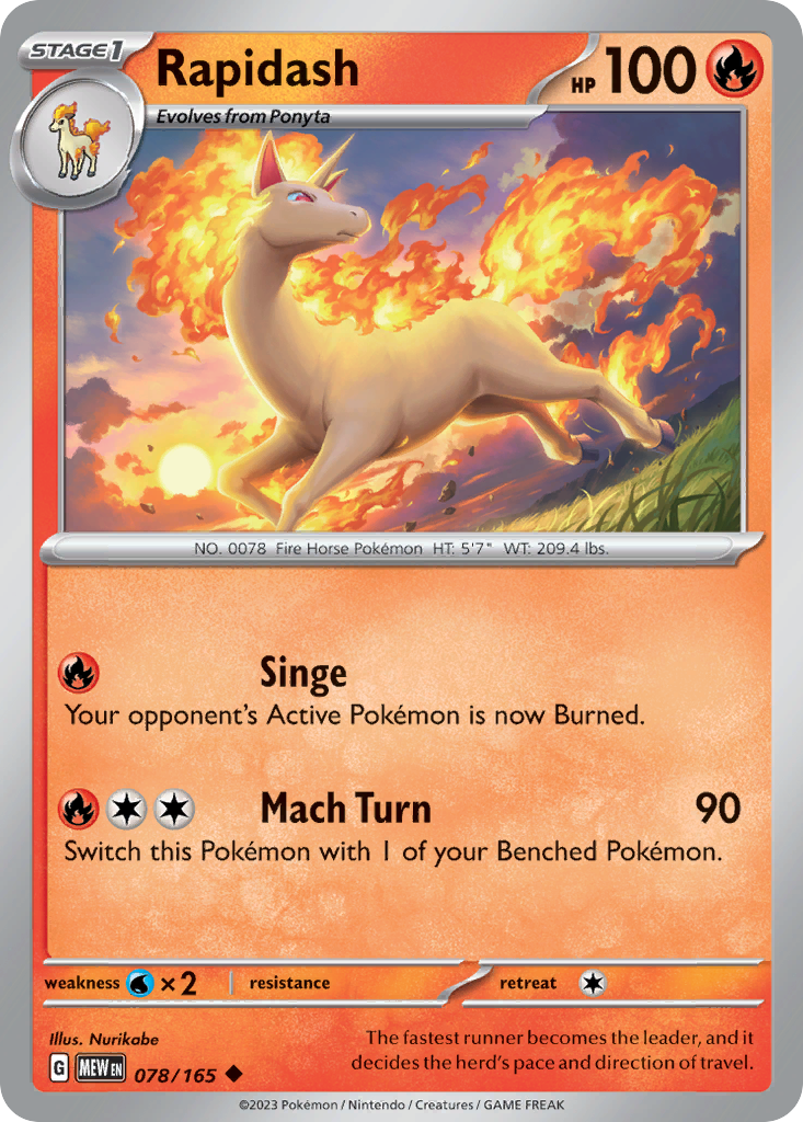 Rapidash – 151