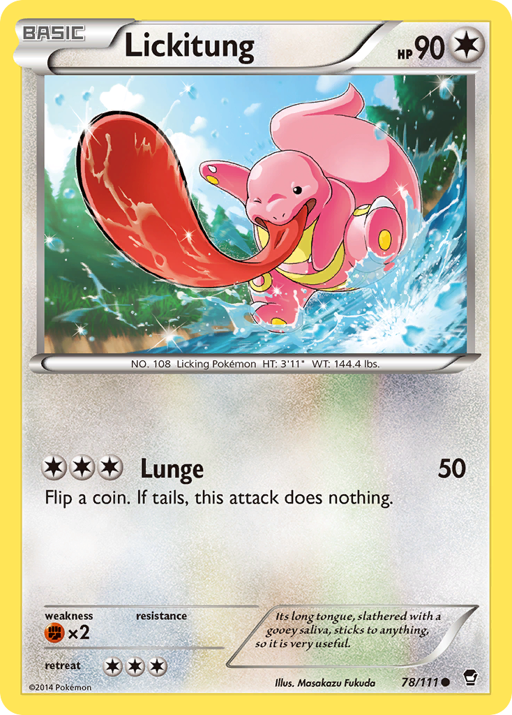 Lickitung – Furious Fists