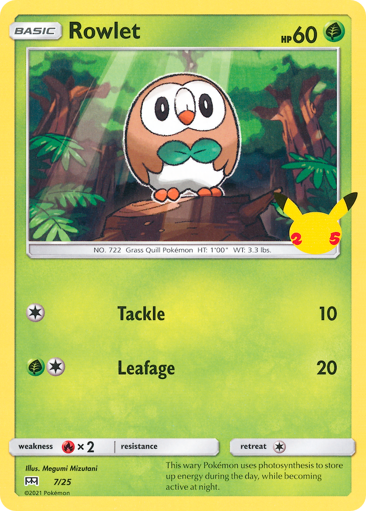 Rowlet – McDonald's Collection 2021