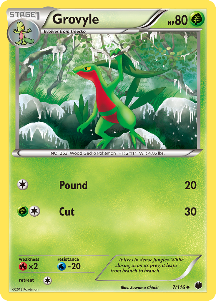 Grovyle – Plasma Freeze