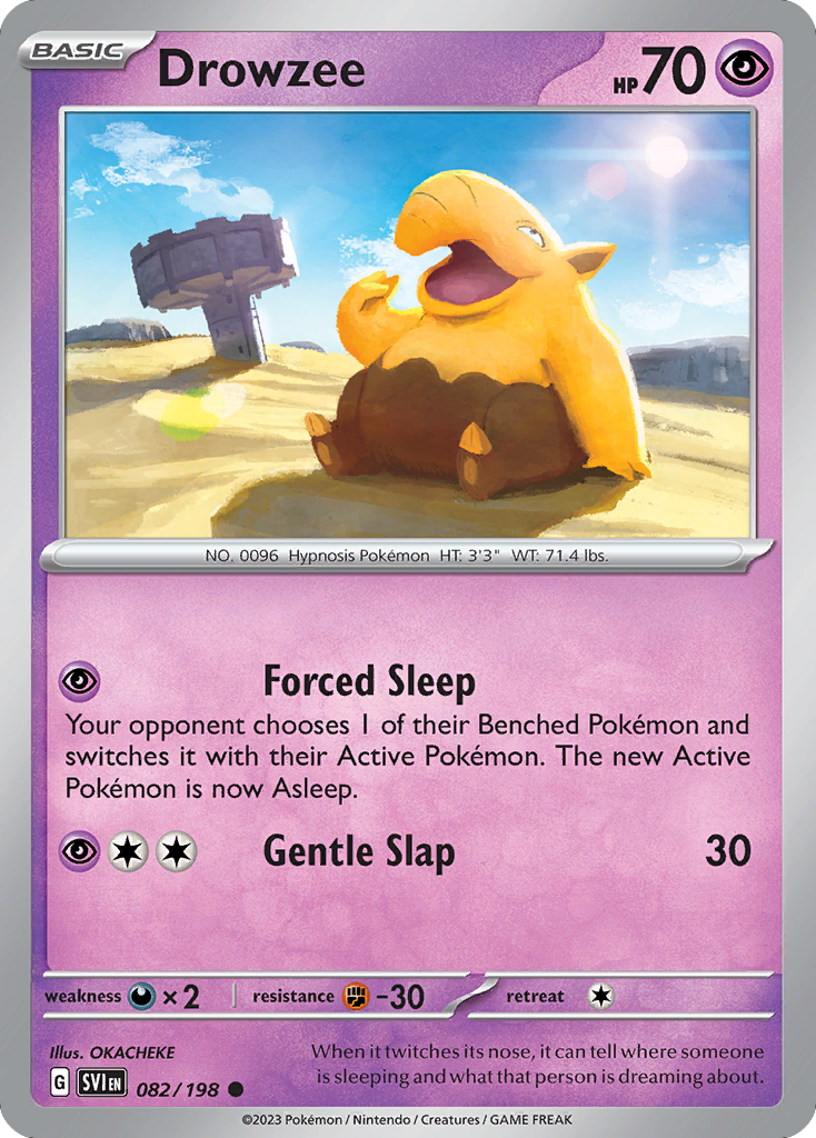 Drowzee – Scarlet & Violet