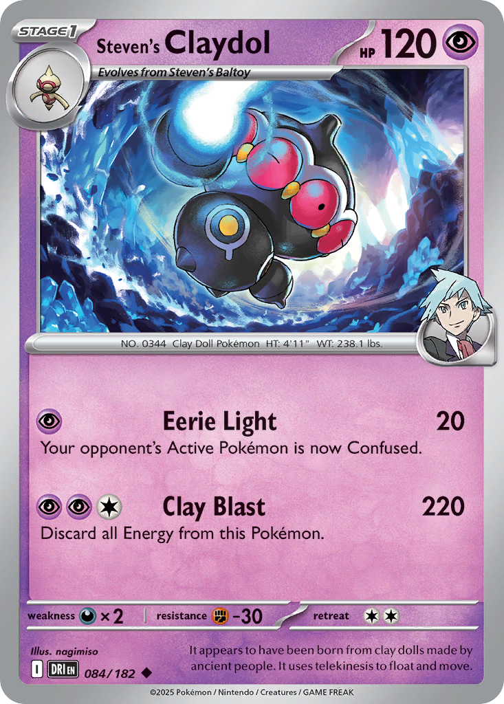 Steven's Claydol – Destined Rivals