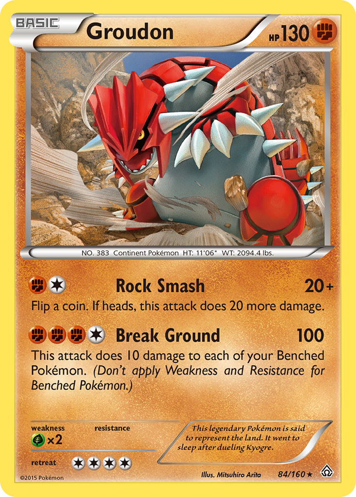 Groudon – Primal Clash