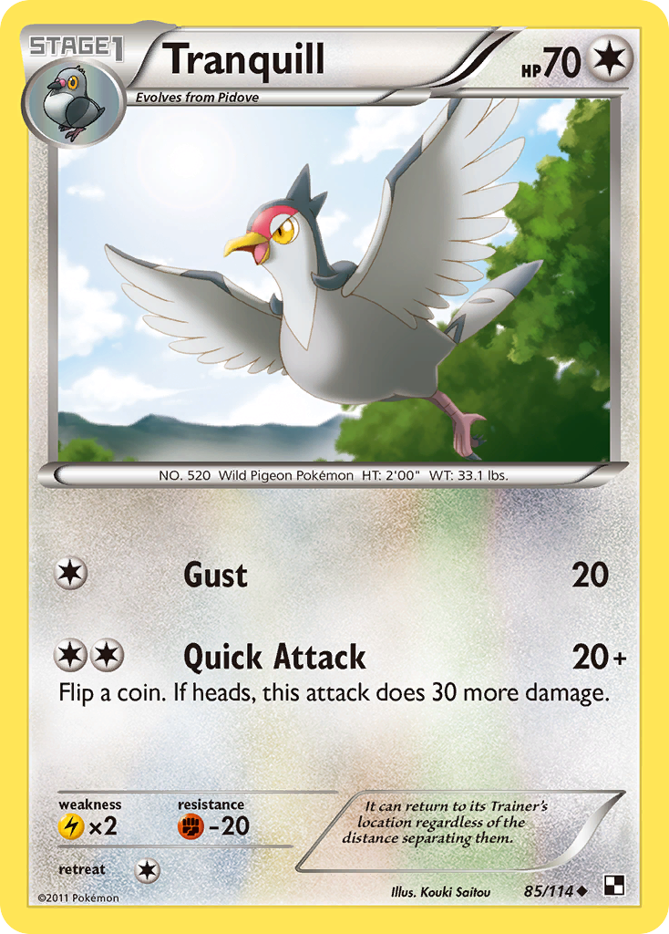Tranquill – Black & White