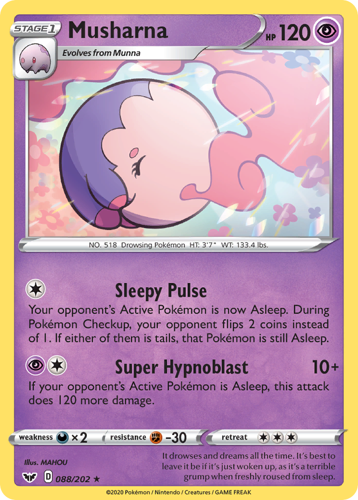 Musharna – Sword & Shield