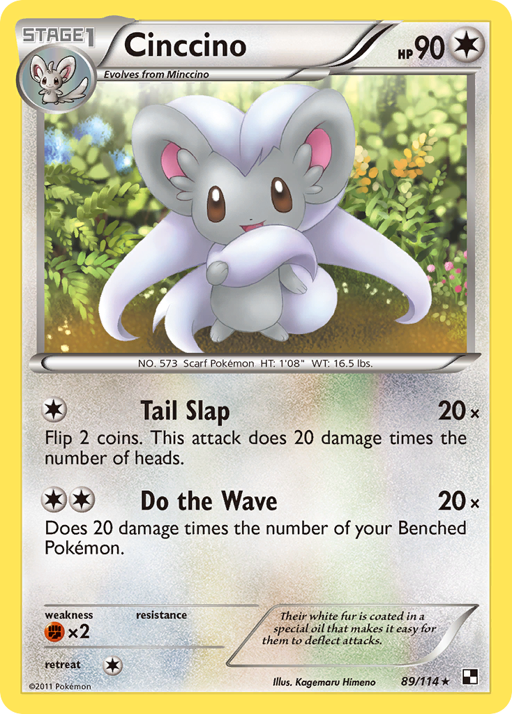Cinccino – Black & White