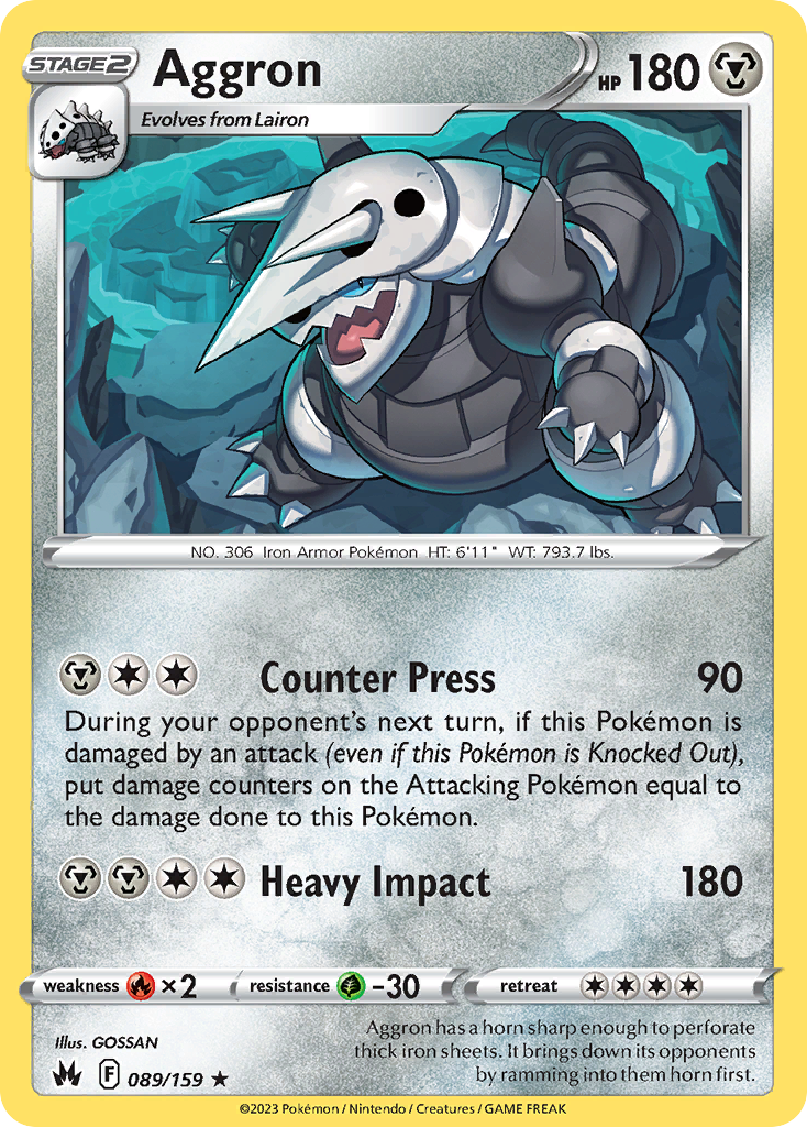 Aggron – Crown Zenith