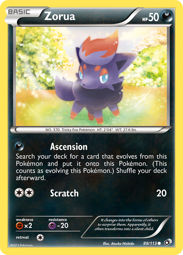 Zorua – Legendary Treasures