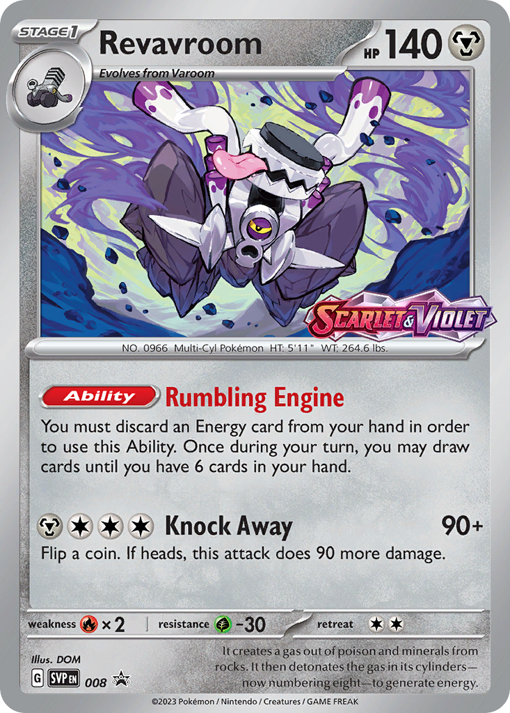 Revavroom – Scarlet & Violet Black Star Promos