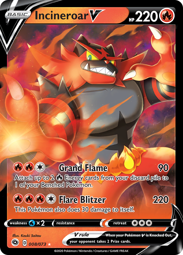 Incineroar V – Champion's Path