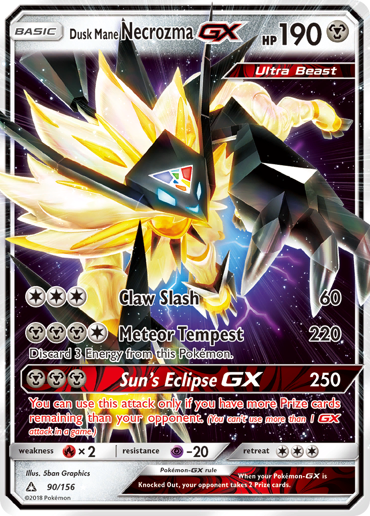 Dusk Mane Necrozma-GX – Ultra Prism