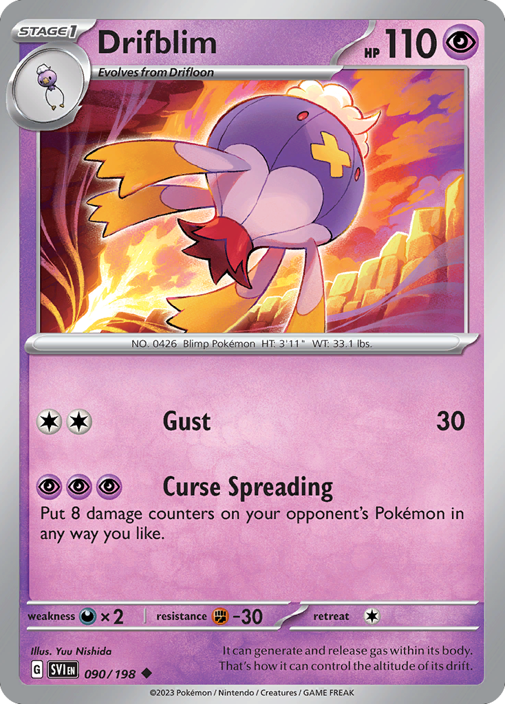 Drifblim – Scarlet & Violet