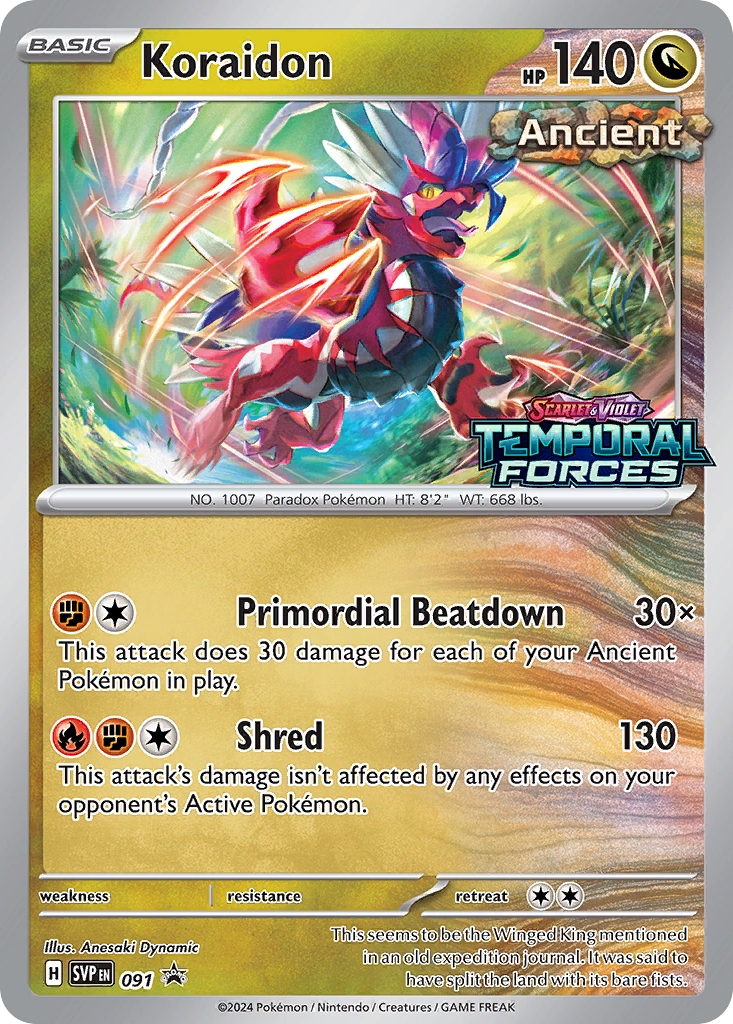 Koraidon – Scarlet & Violet Black Star Promos