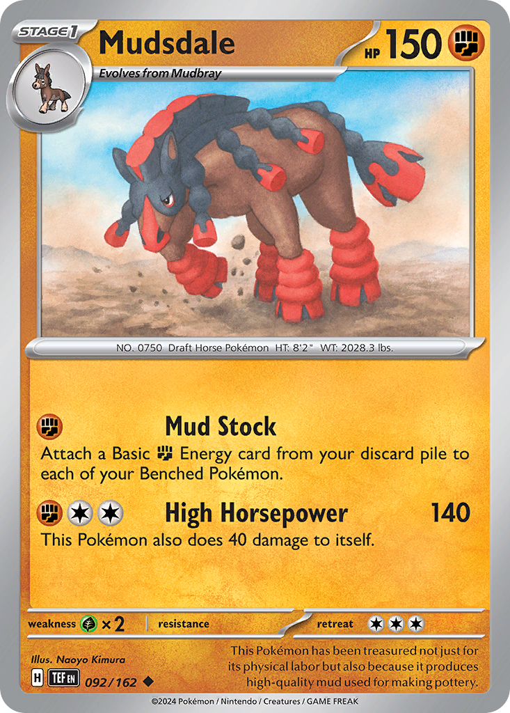 Mudsdale – Temporal Forces