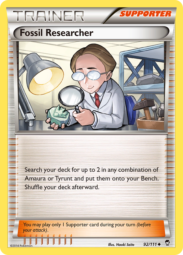 Fossil Researcher – Furious Fists
