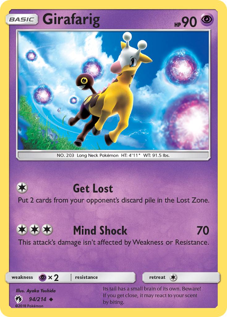 Girafarig – Lost Thunder