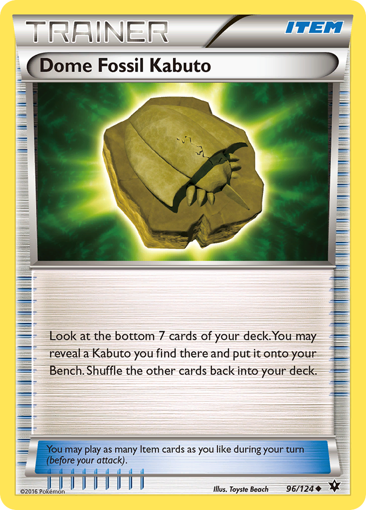 Dome Fossil Kabuto – Fates Collide