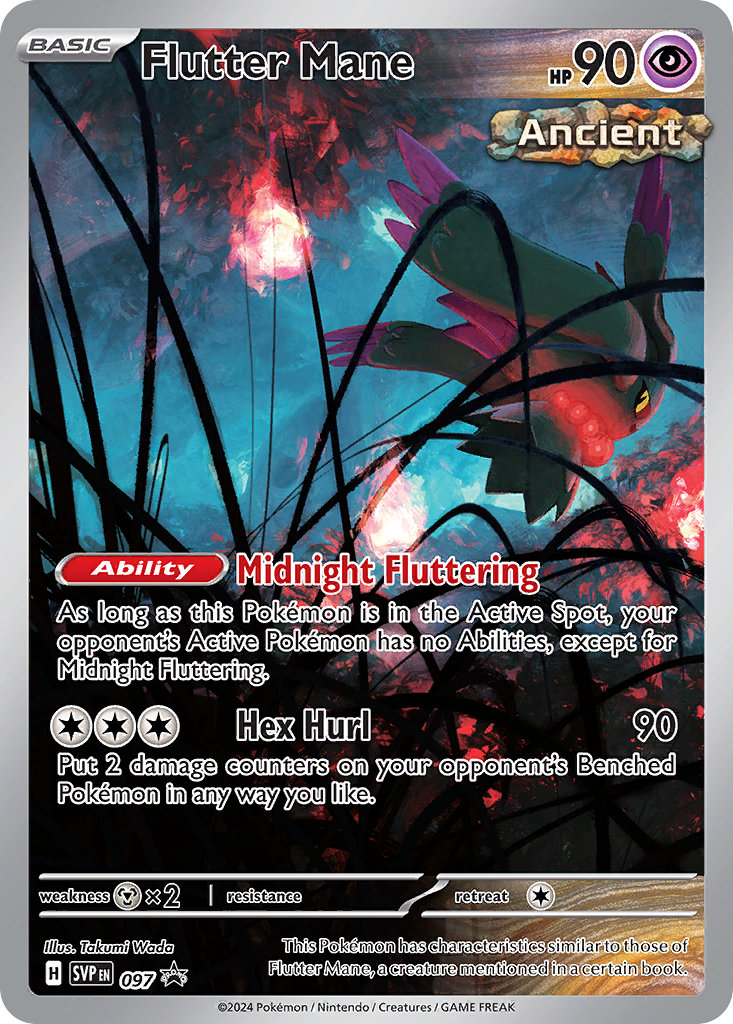 Flutter Mane – Scarlet & Violet Black Star Promos