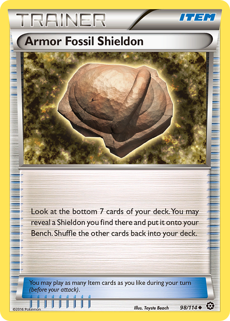Armor Fossil Shieldon – Steam Siege