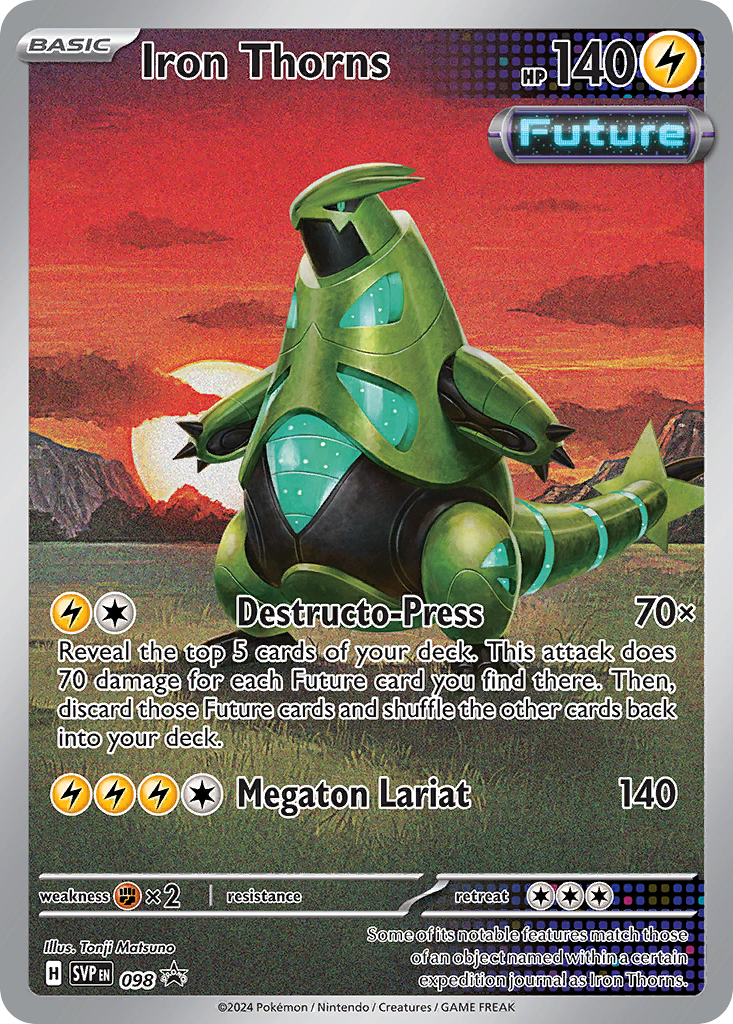 Iron Thorns – Scarlet & Violet Black Star Promos