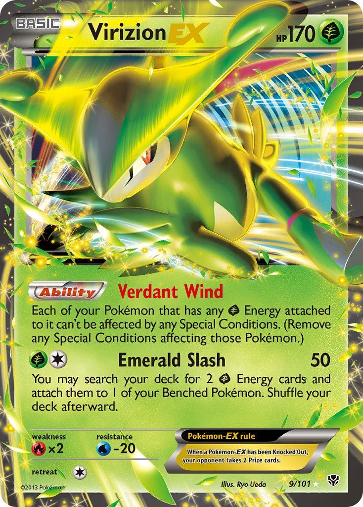 Virizion-EX – Plasma Blast