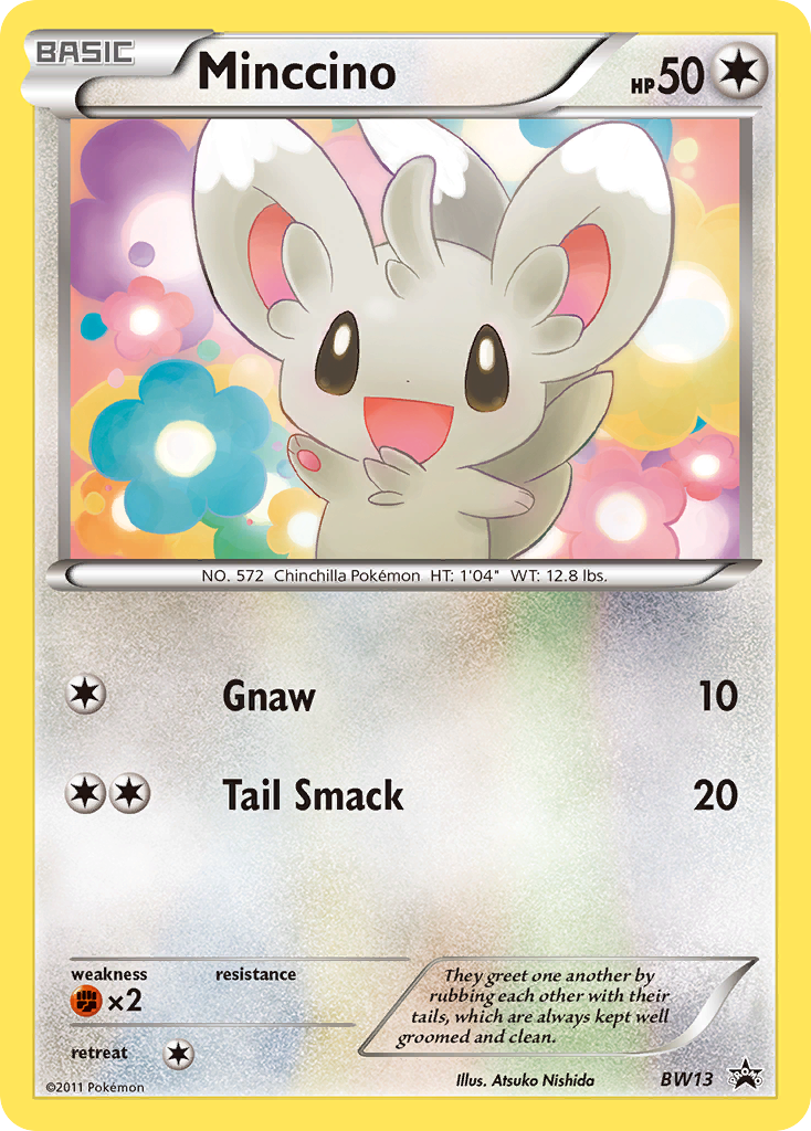 Minccino – Black & White Promos