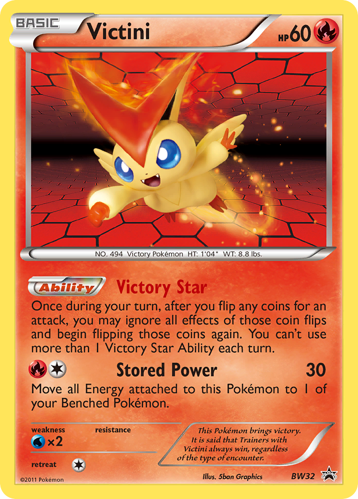 Victini – Black & White Promos