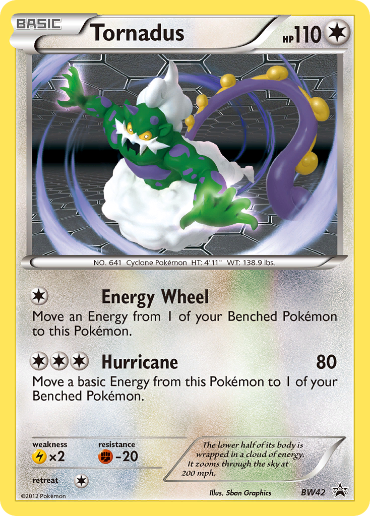 Tornadus – Black & White Promos