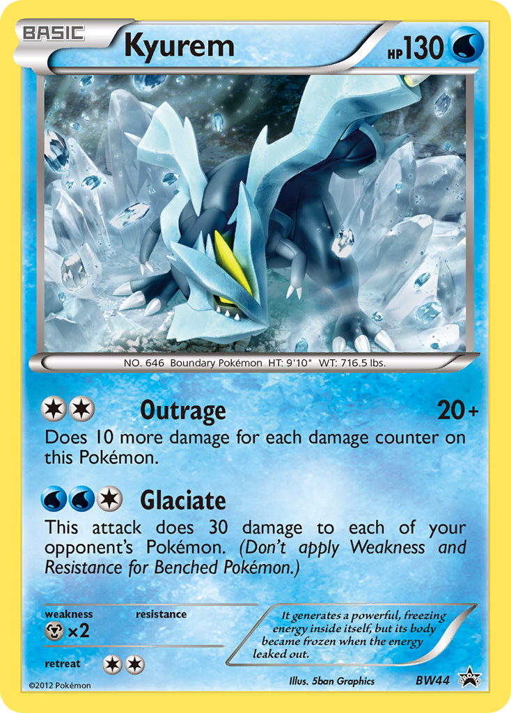 Kyurem – Black & White Promos