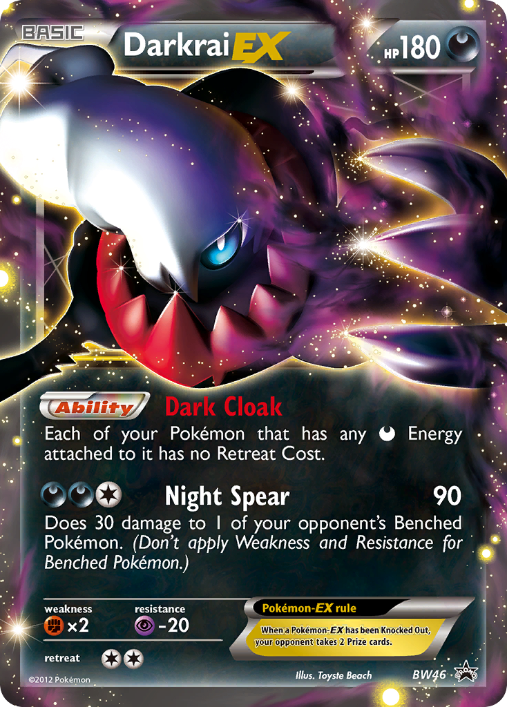 Darkrai-EX – Black & White Promos