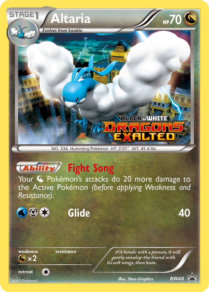 Altaria – Black & White Promos