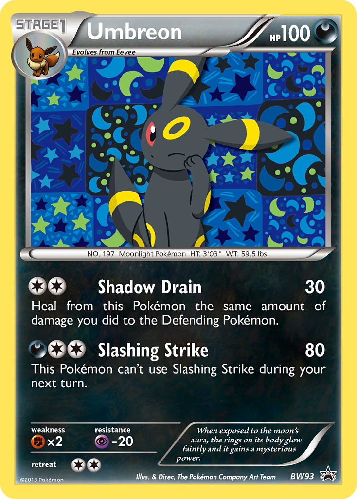 Umbreon – Black & White Promos