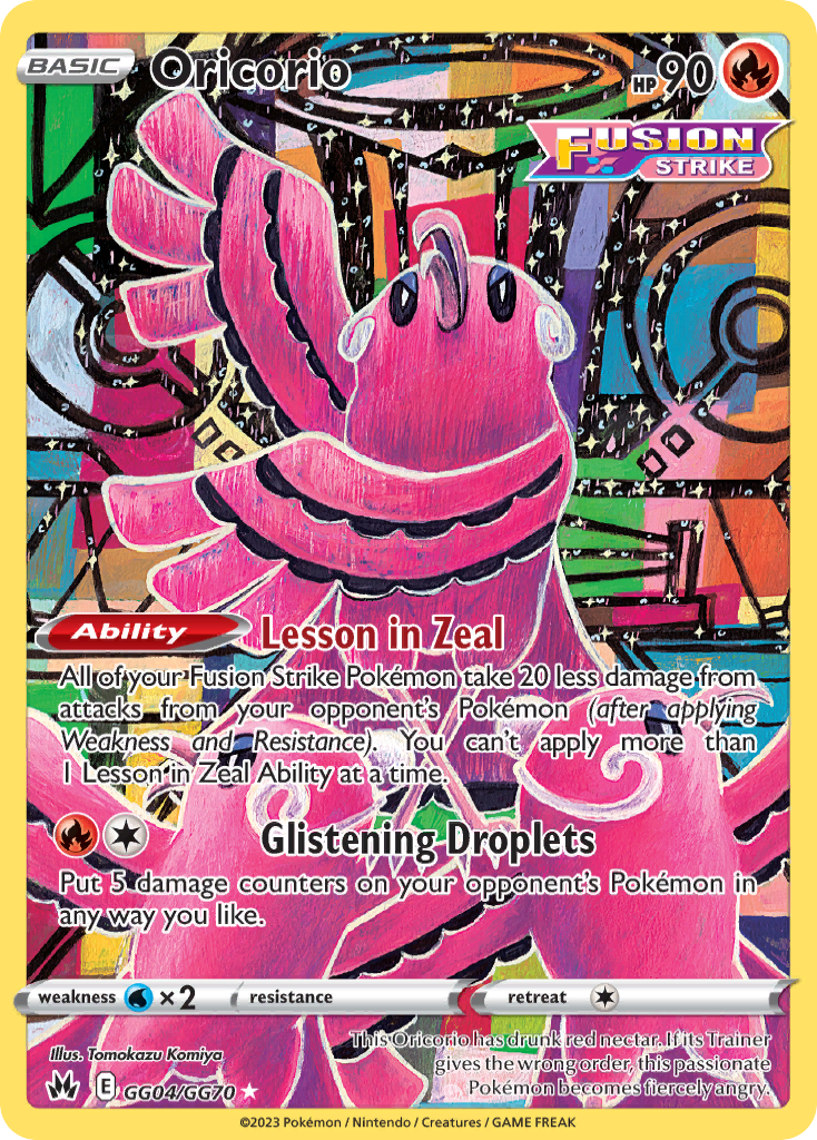 Oricorio – Crown Zenith Galarian Gallery