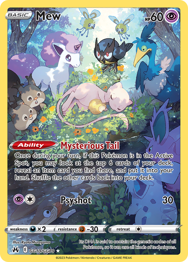 Mew – Crown Zenith Galarian Gallery