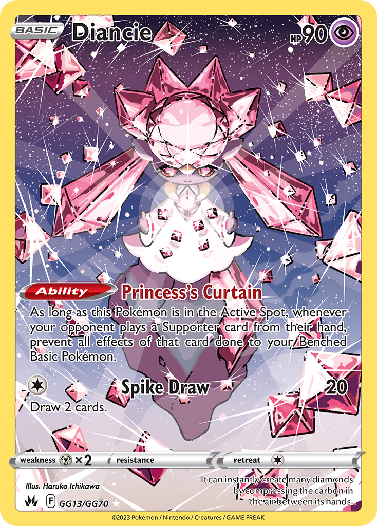 Diancie – Crown Zenith Galarian Gallery