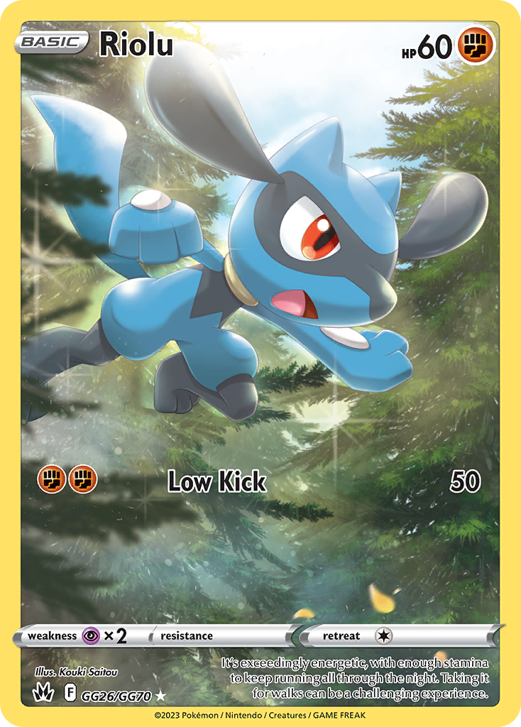 Riolu – Crown Zenith Galarian Gallery