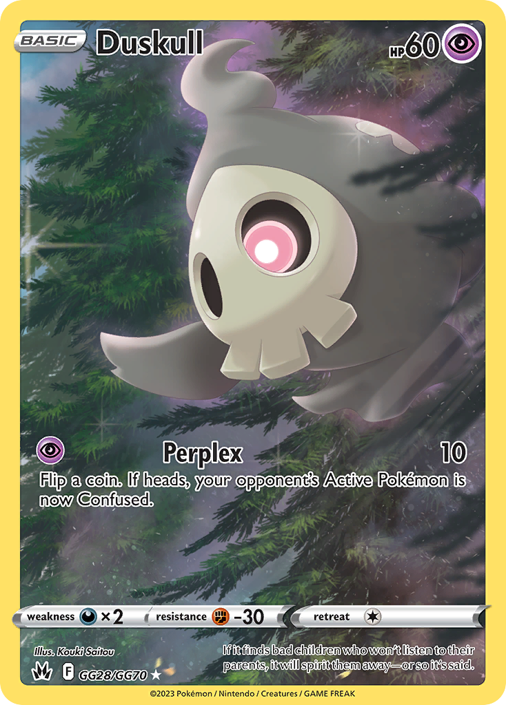 Duskull – Crown Zenith Galarian Gallery