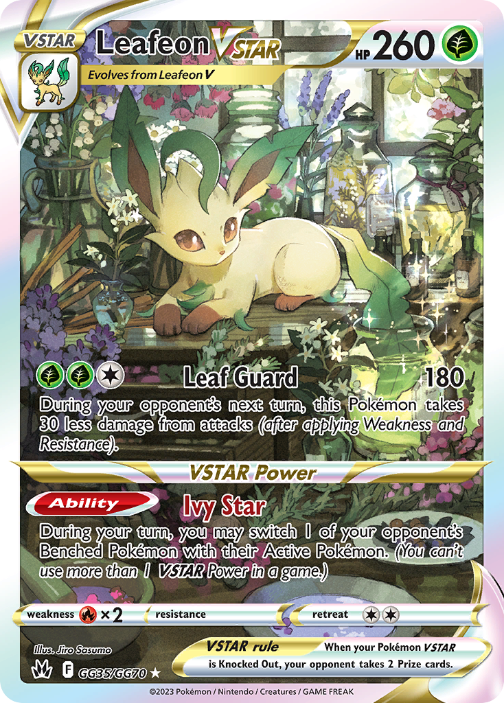 Leafeon VSTAR – Crown Zenith Galarian Gallery