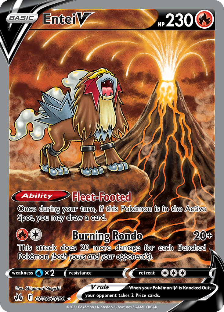 Entei V – Crown Zenith Galarian Gallery