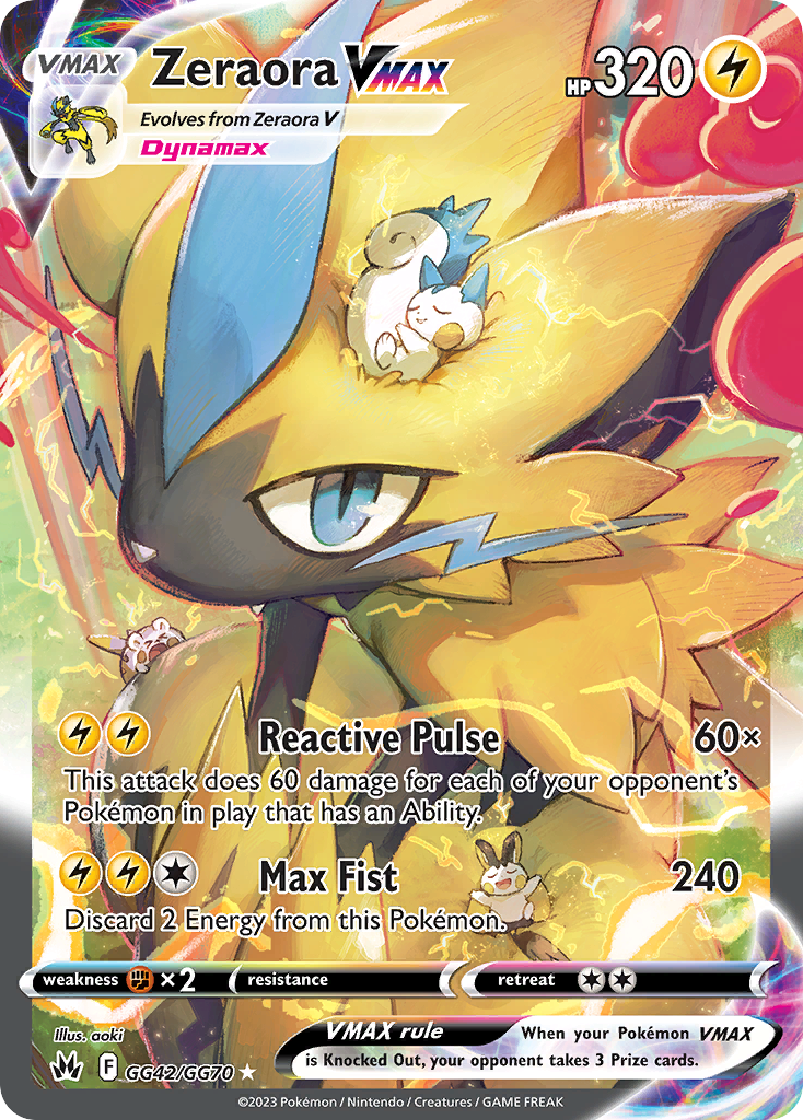 Zeraora VMAX – Crown Zenith Galarian Gallery