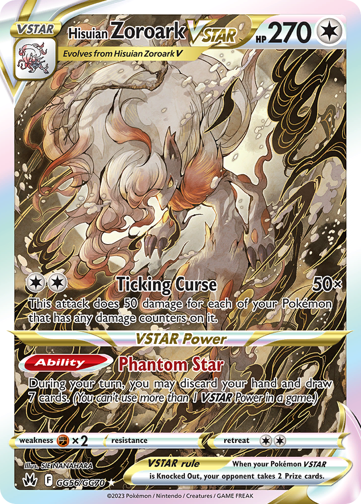 Hisuian Zoroark VSTAR – Crown Zenith Galarian Gallery