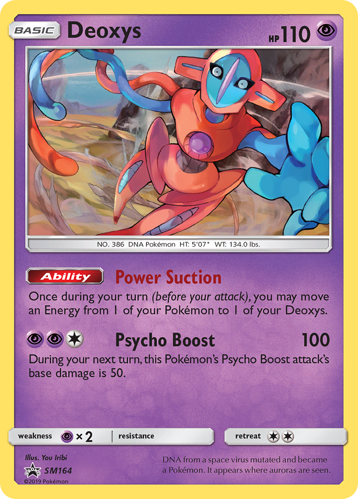 Deoxys – SM Black Star Promos