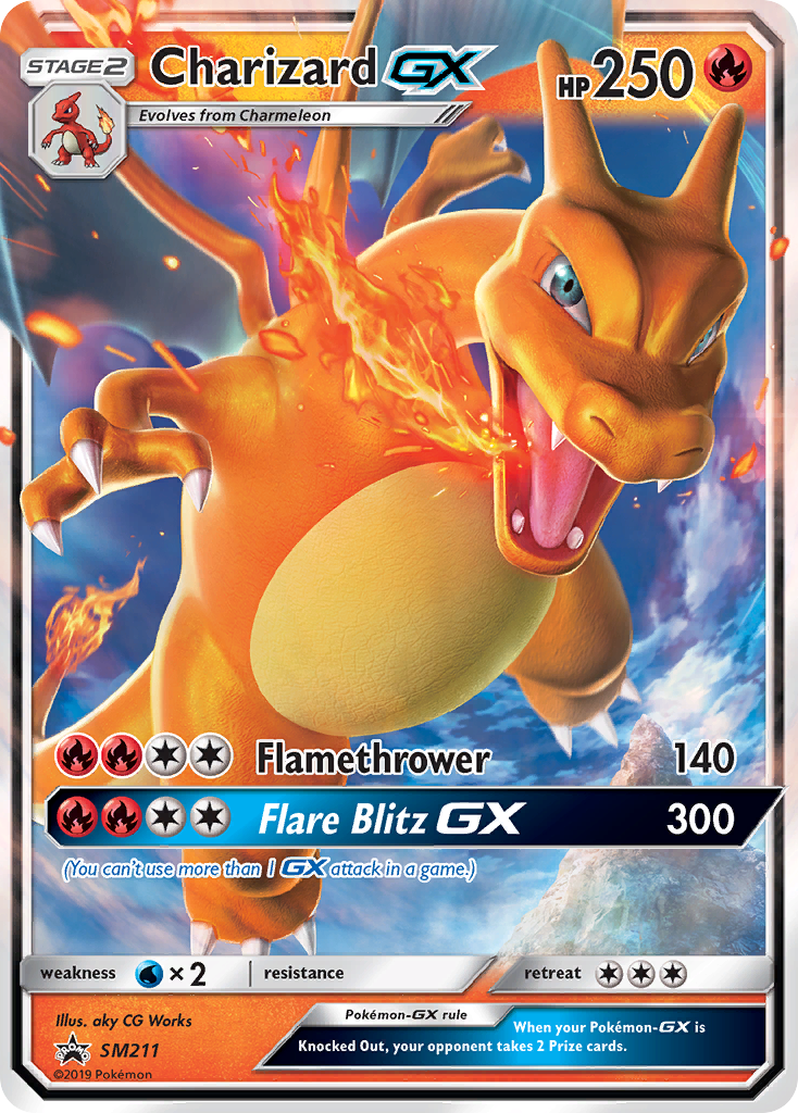 Charizard-GX – SM Black Star Promos